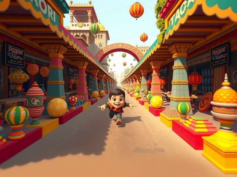 Pepper Pacer characters representing different Indian regions